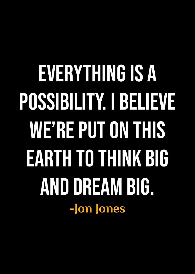 Jon Jones Quote