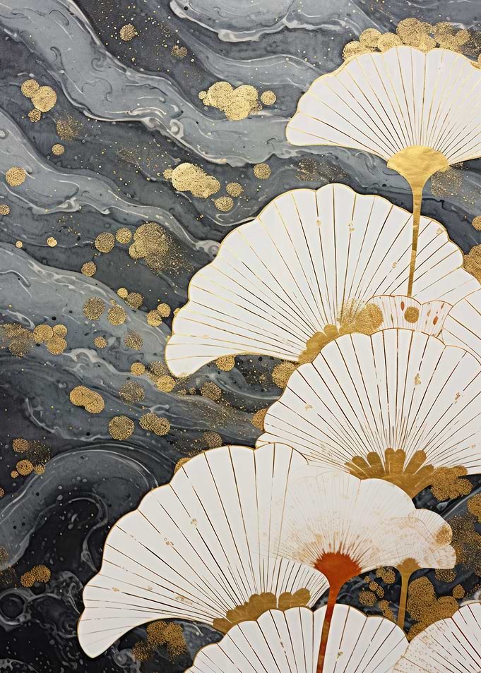 Abstract Gold Decor