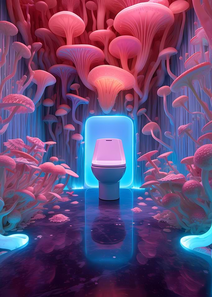 Cyberpunk Toilet