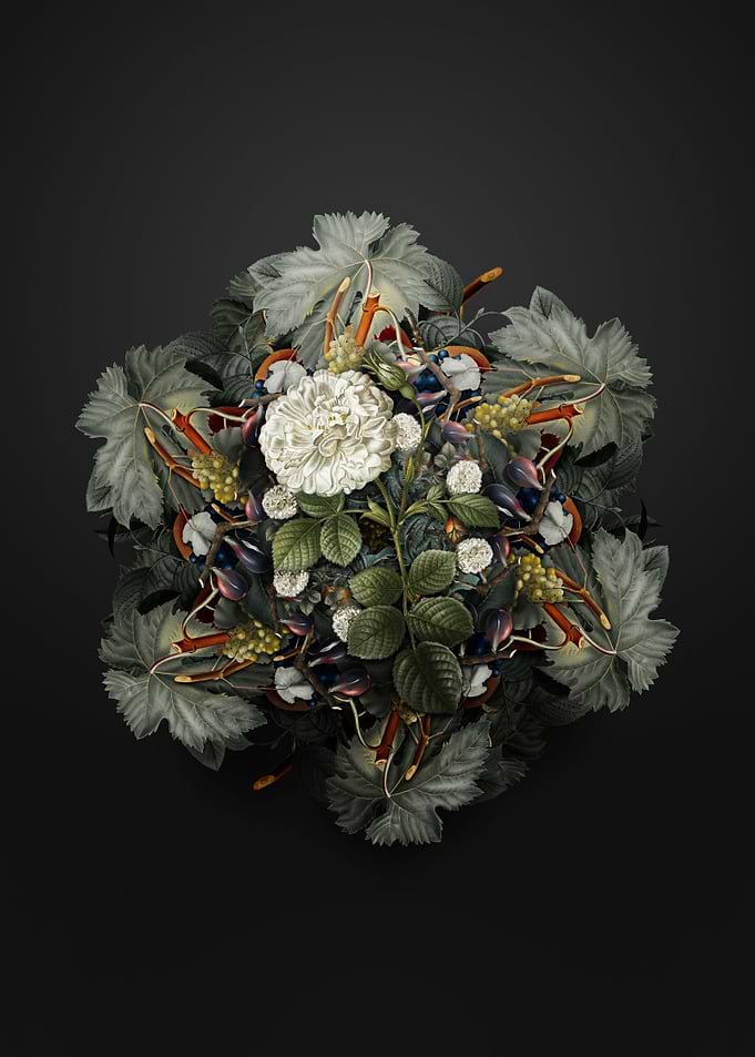 White Rose of York Wreath