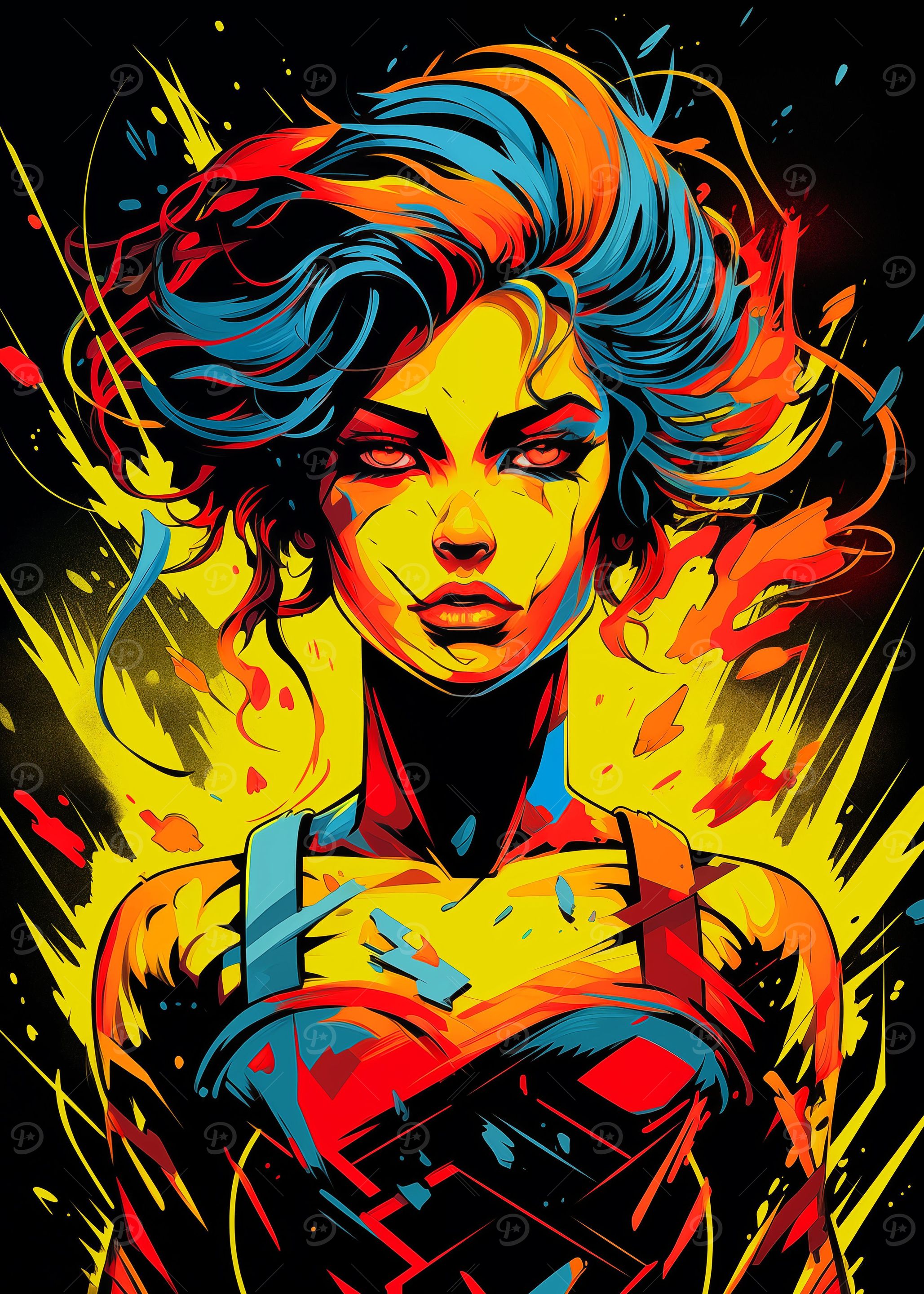Cartoon Art Girls