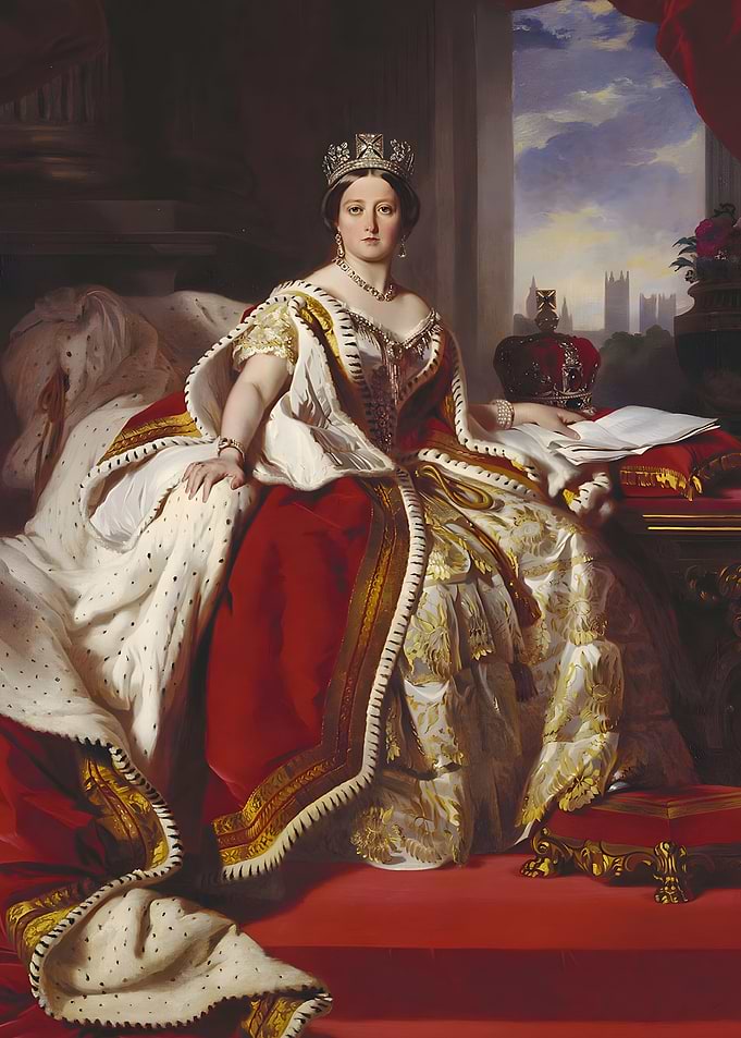 Portrait of Queen Victoria