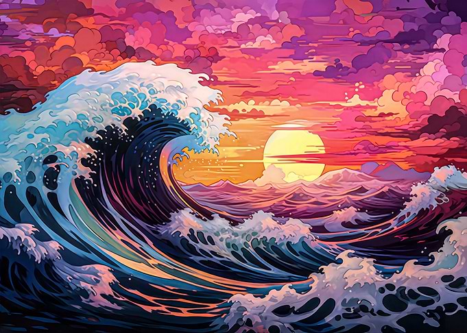 ocean waves