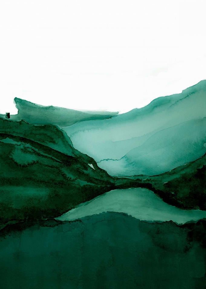 Green diptych