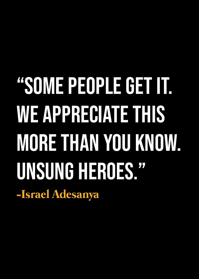 Israel Adesanya Quotes