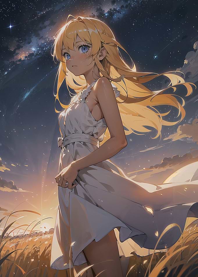 Anime Starfield Girl