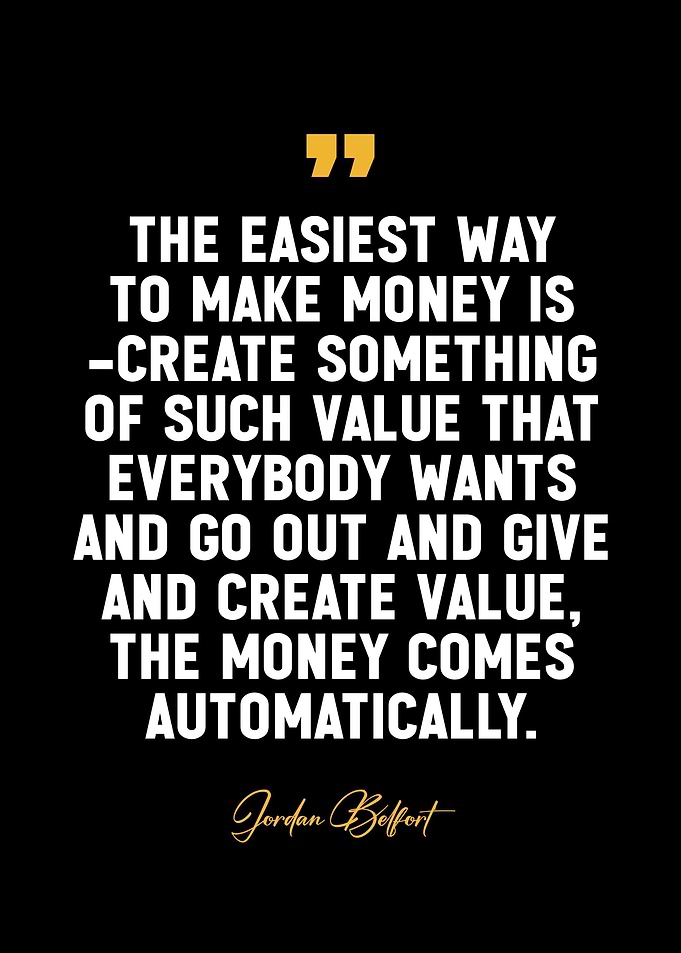 Jordan Belfort quotes