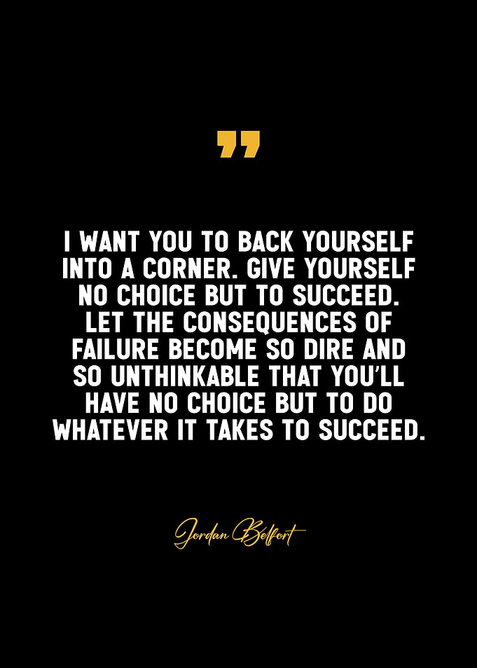 Jordan Belfort quotes