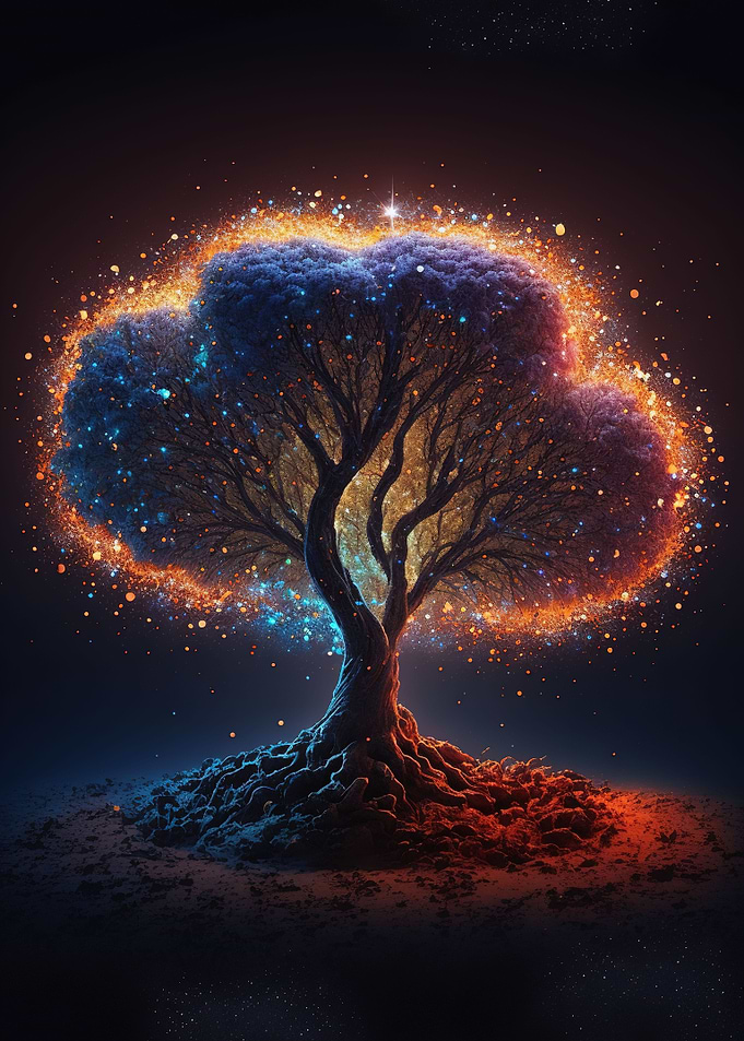 cosmic tree of life
