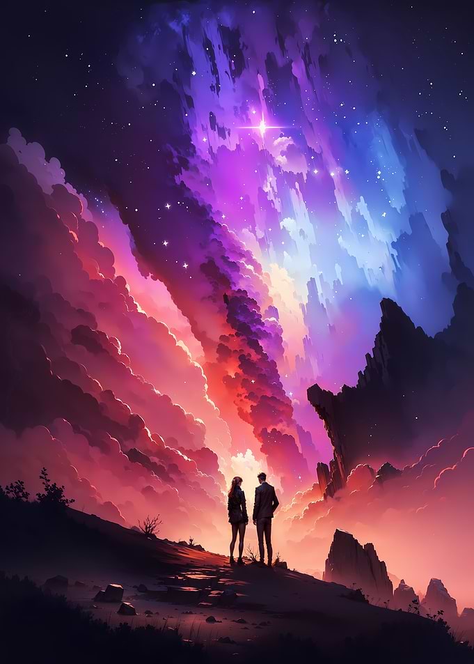Epic Galaxy Love Story