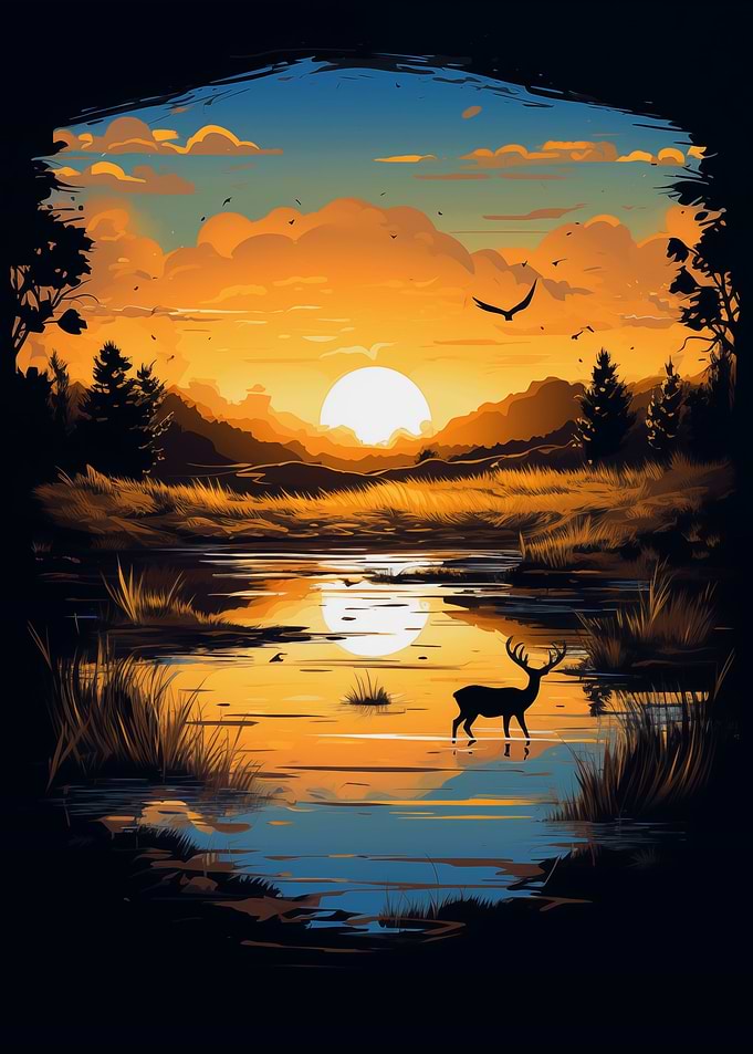 Deer Art