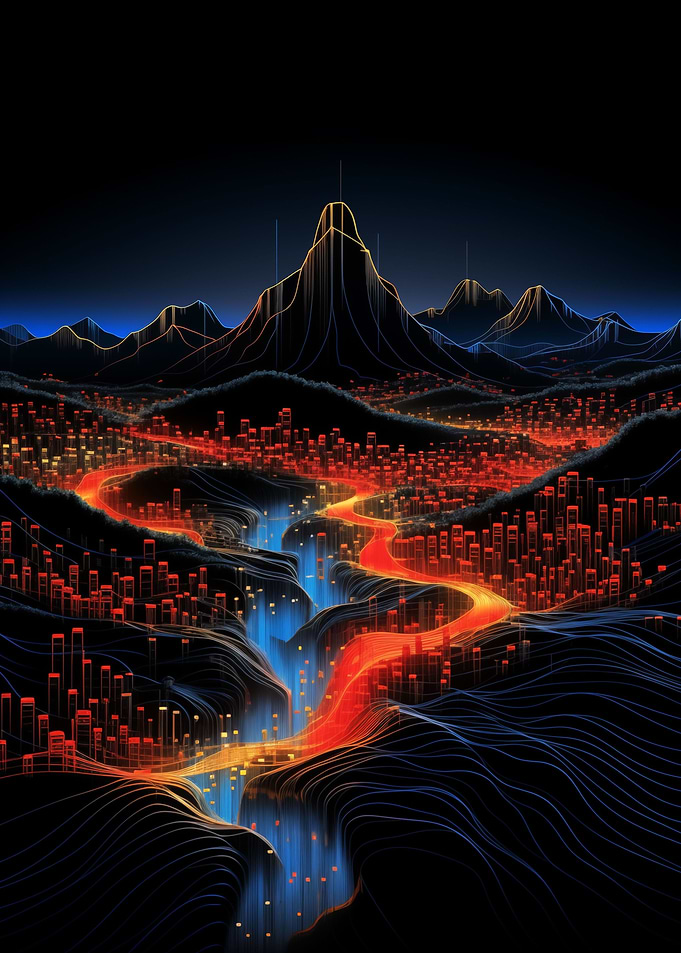 Cyberpunk Landscape