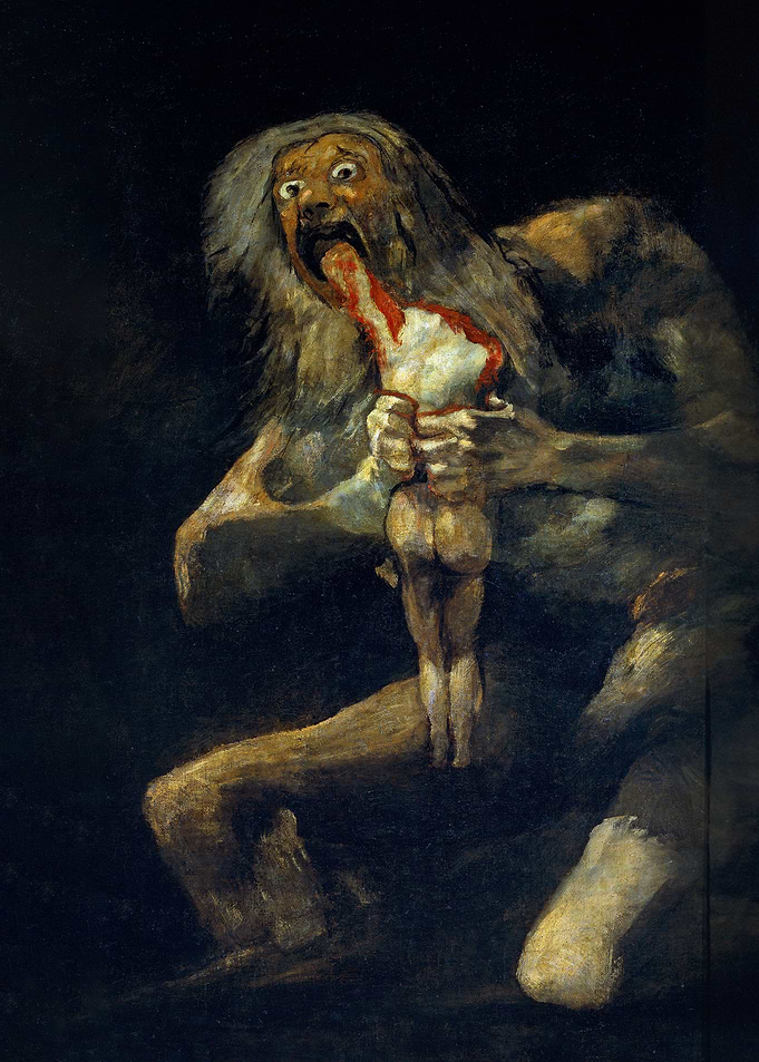 Saturn Devouring His Son