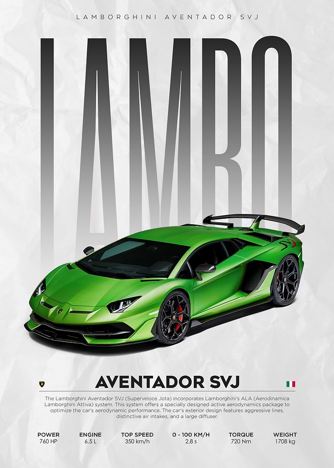 Lamborghini Aventador SVJ