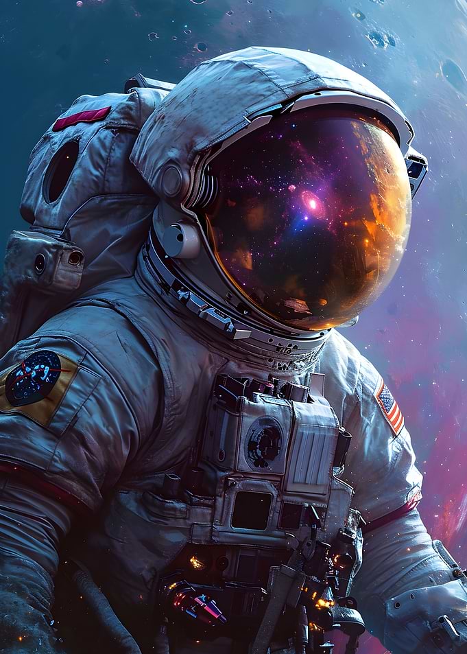 Astronaut in space