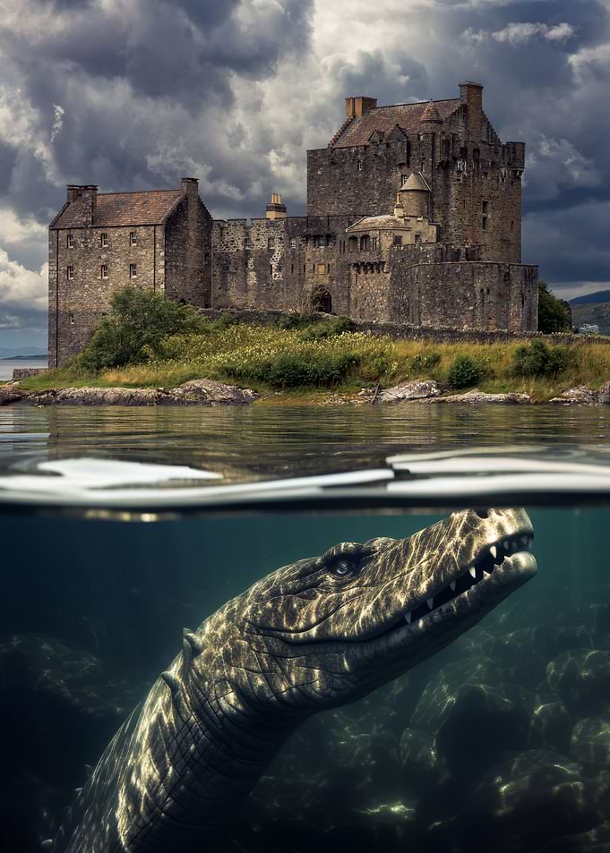 Eilean Donan Nessie