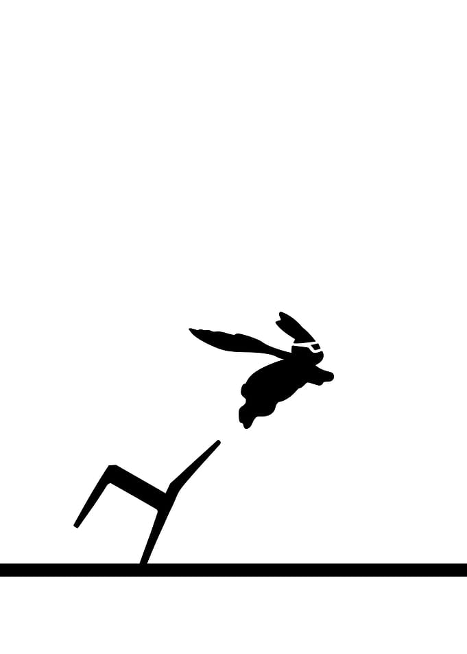 Superhero rabbit