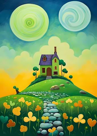 Under whimsical luminaries