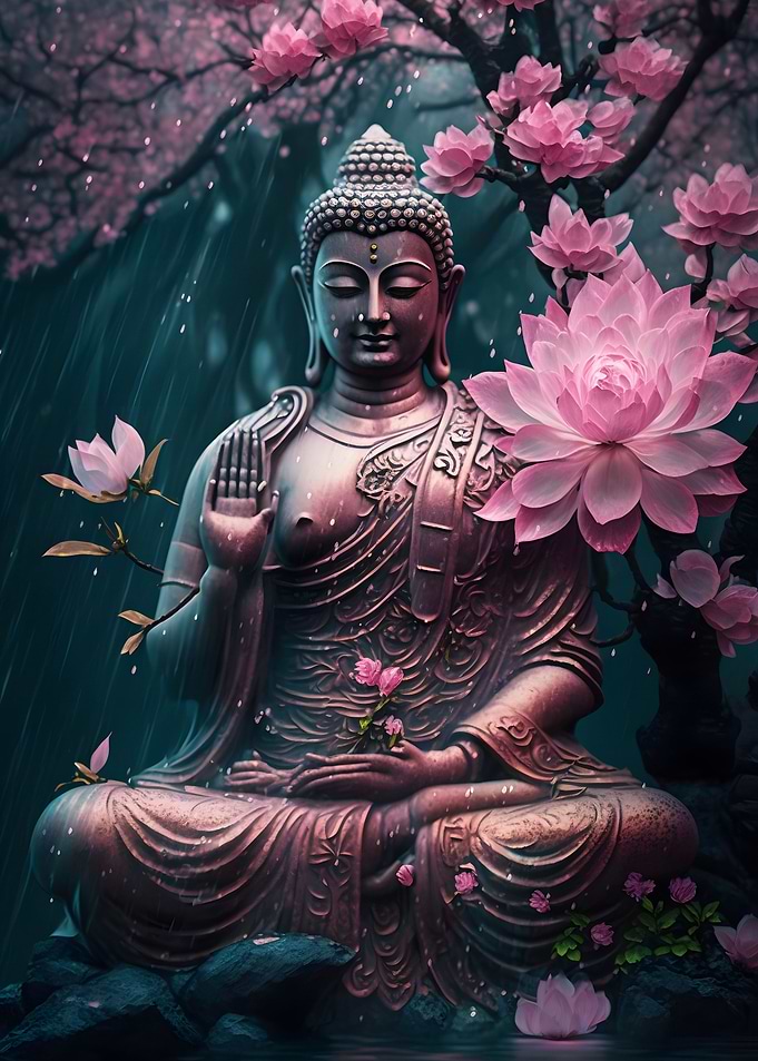 Buddha in nature