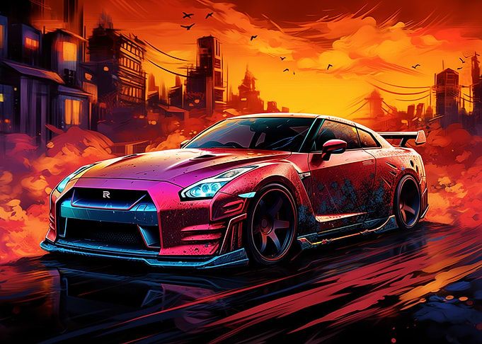 R35 GTR City Dash