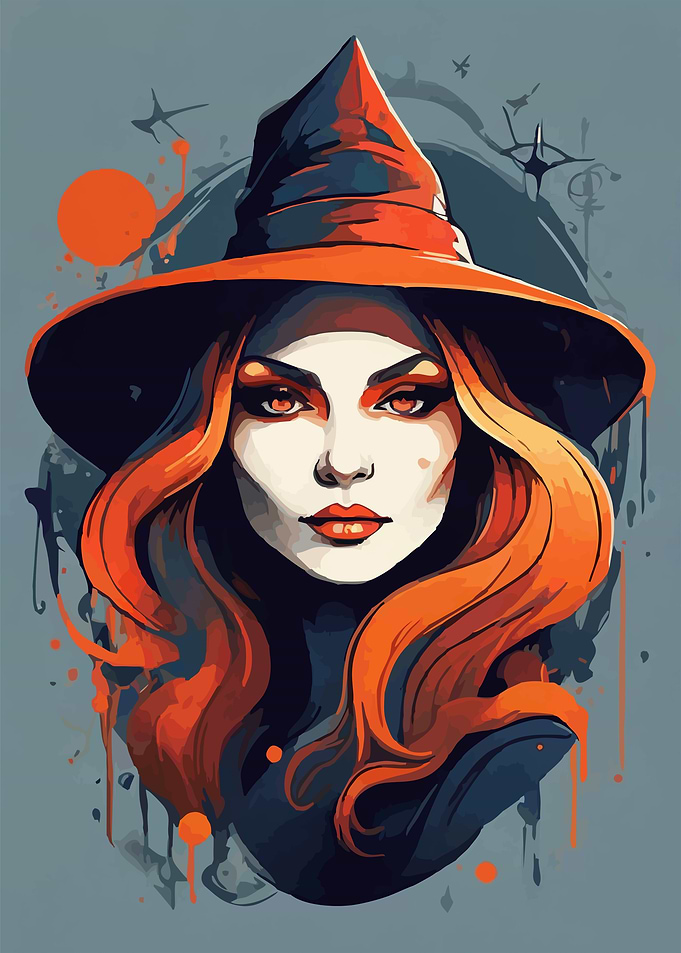 a magical woman art