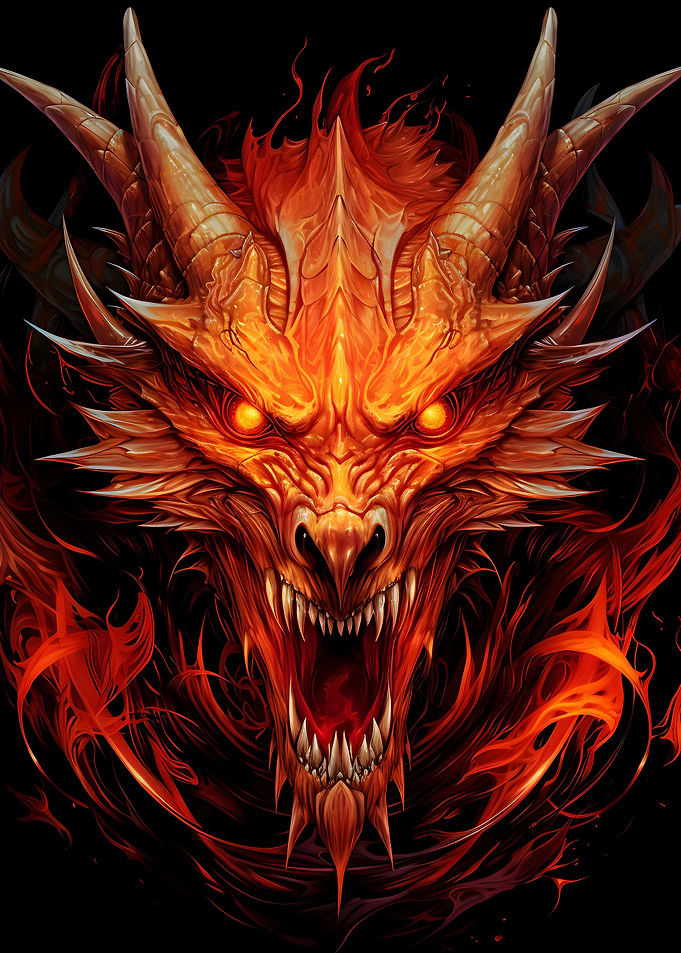Legendary King Fire Dragon