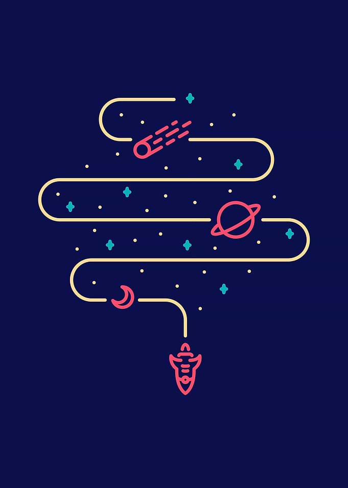 Rocket Out of Space