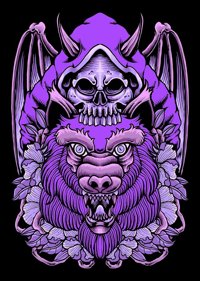 Aesthetic Shinigami Demon