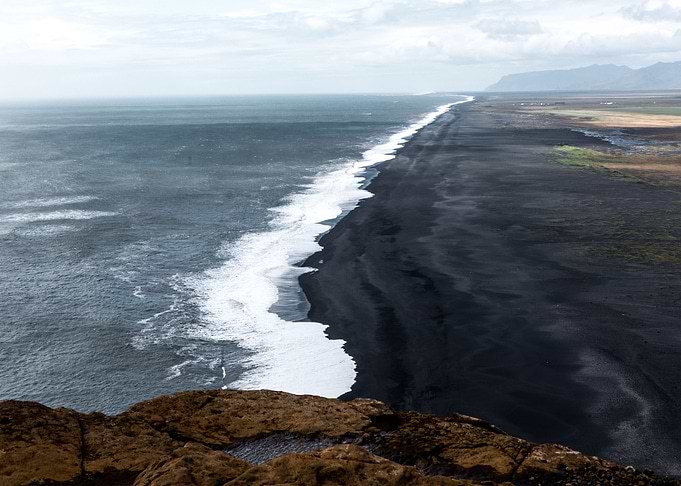 Black beach Iceland