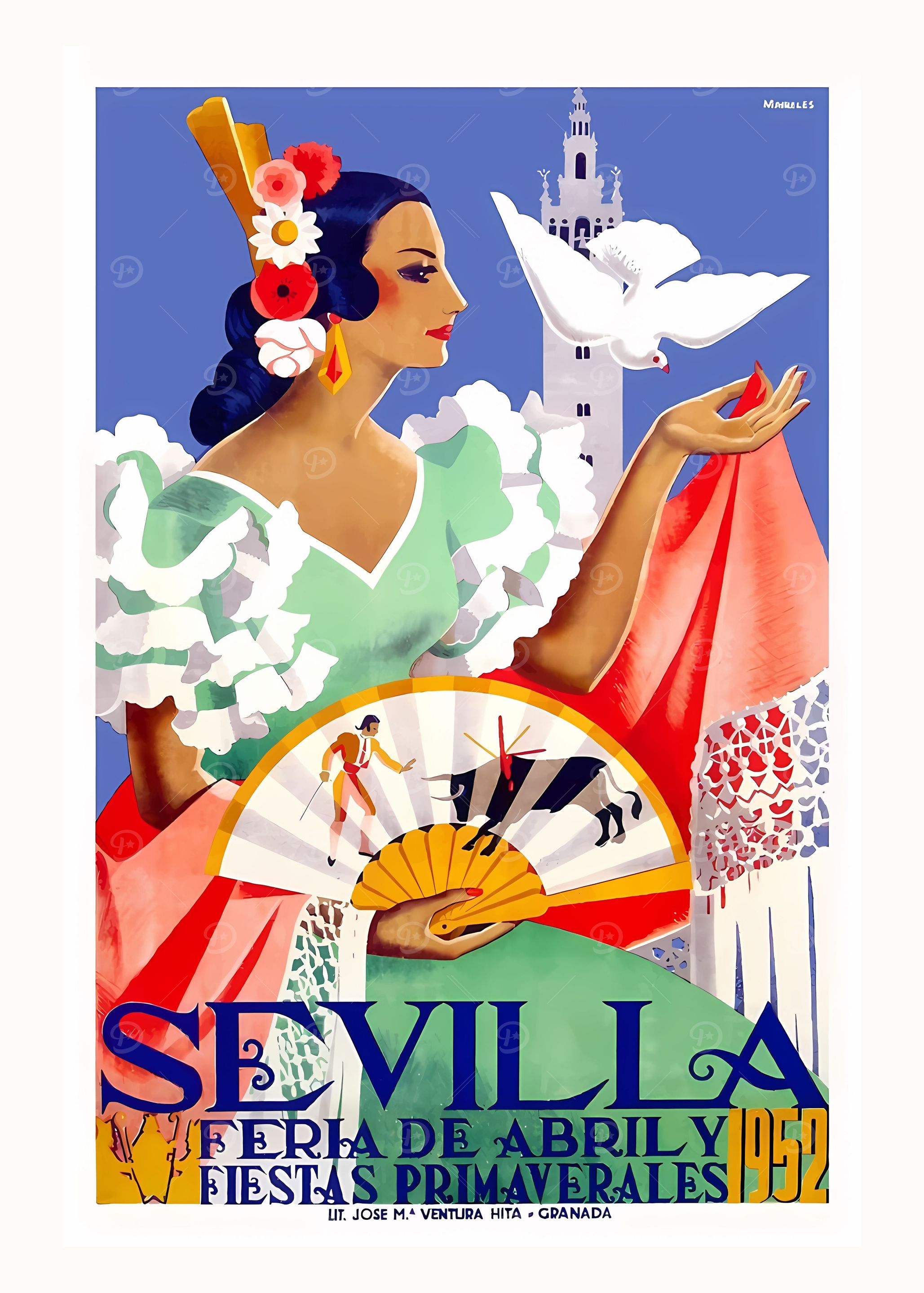 Spain 1952 Seville