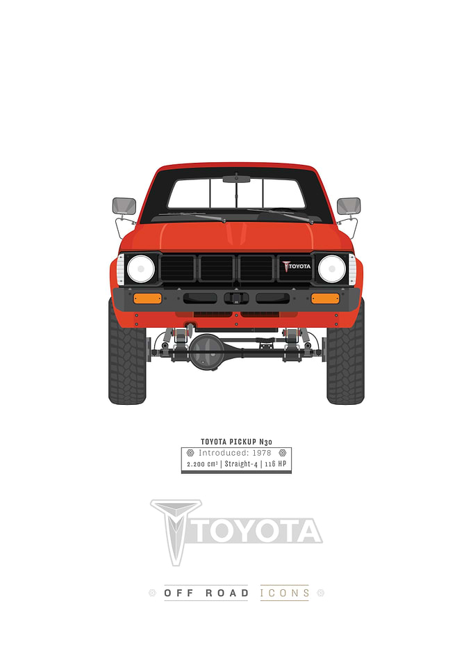 N30 pickup bright red