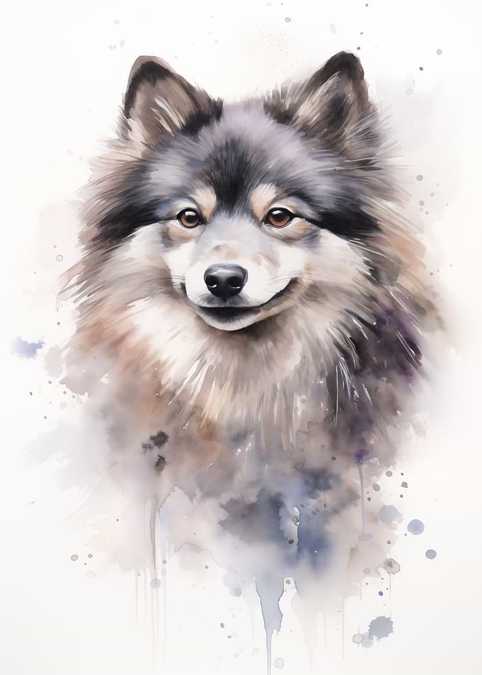 Finnish Lapphund dog