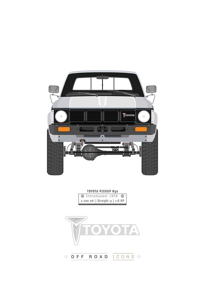 N30 pickup white