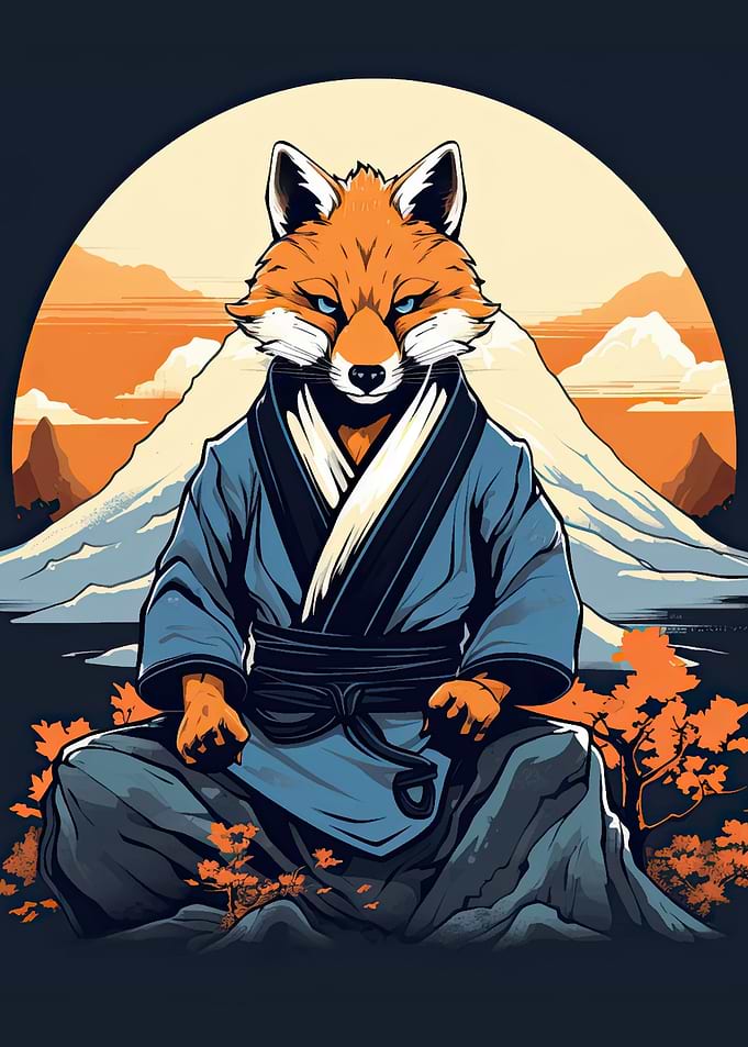 fox samurai