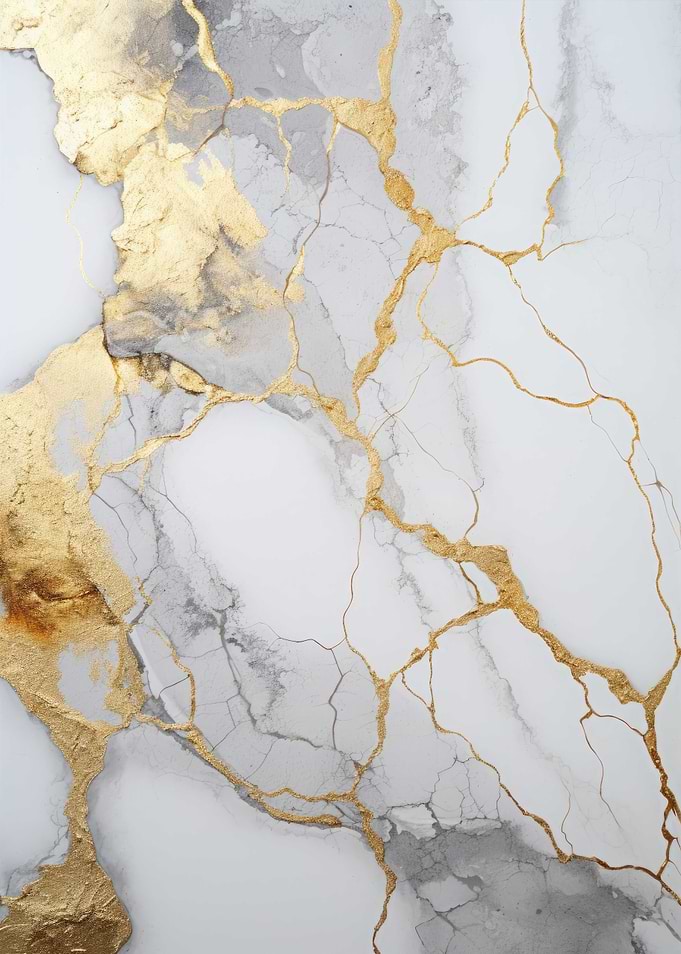 Abstract Gold Decor