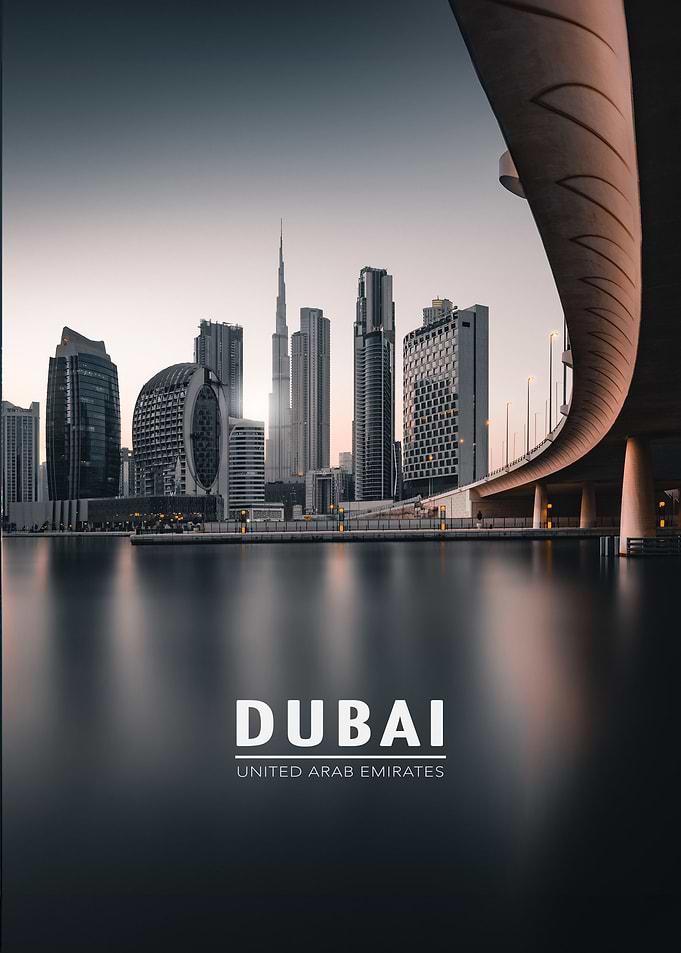 Dubai Skyline View