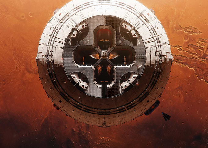 Space Elevator Mars