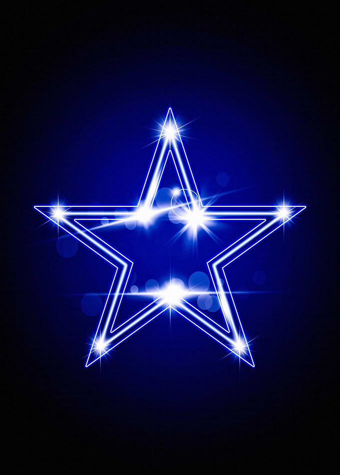 Dallas Cowboys Neon
