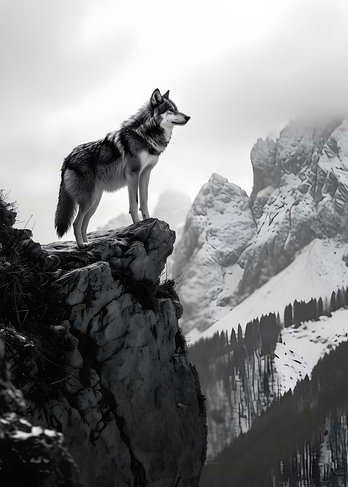 Wolf photography