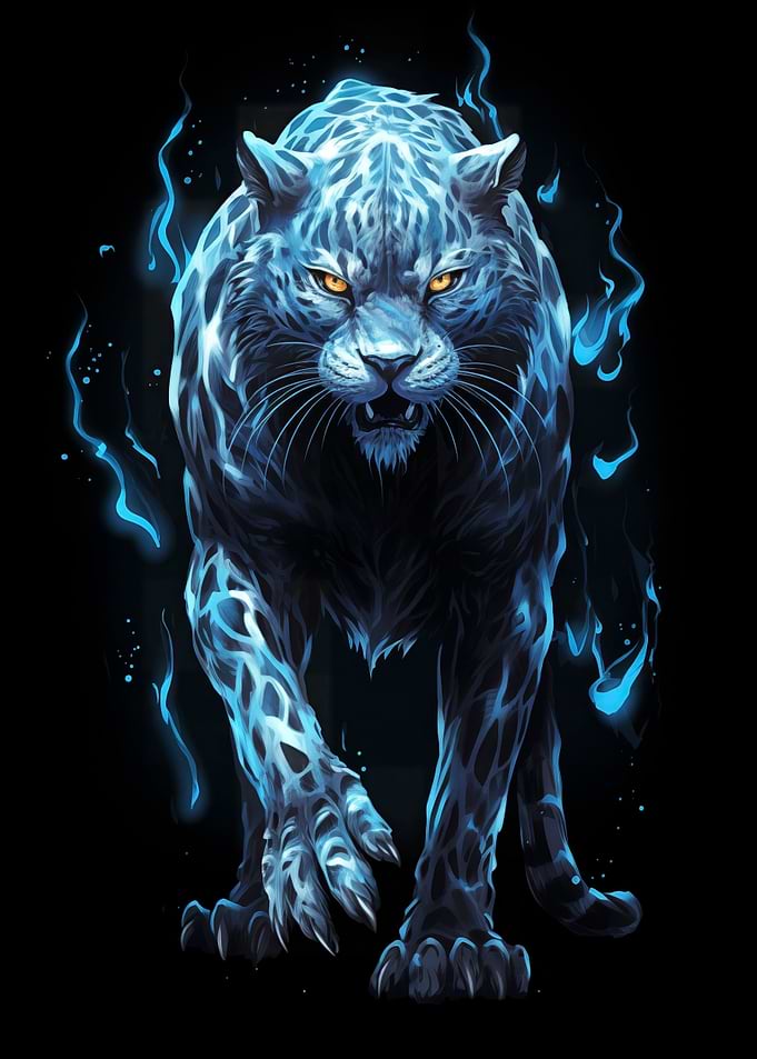 Ice Blaze Cheetah