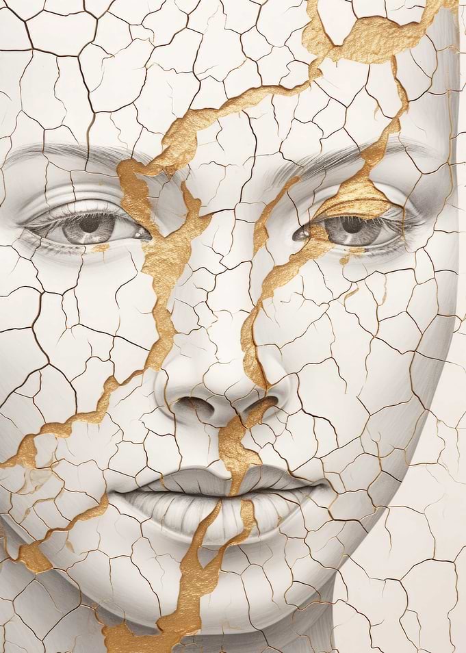 Abstract Gold Decor