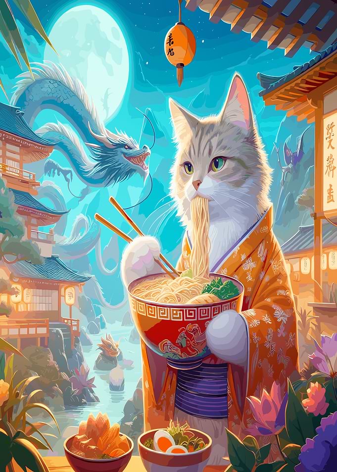 Samurai Cat