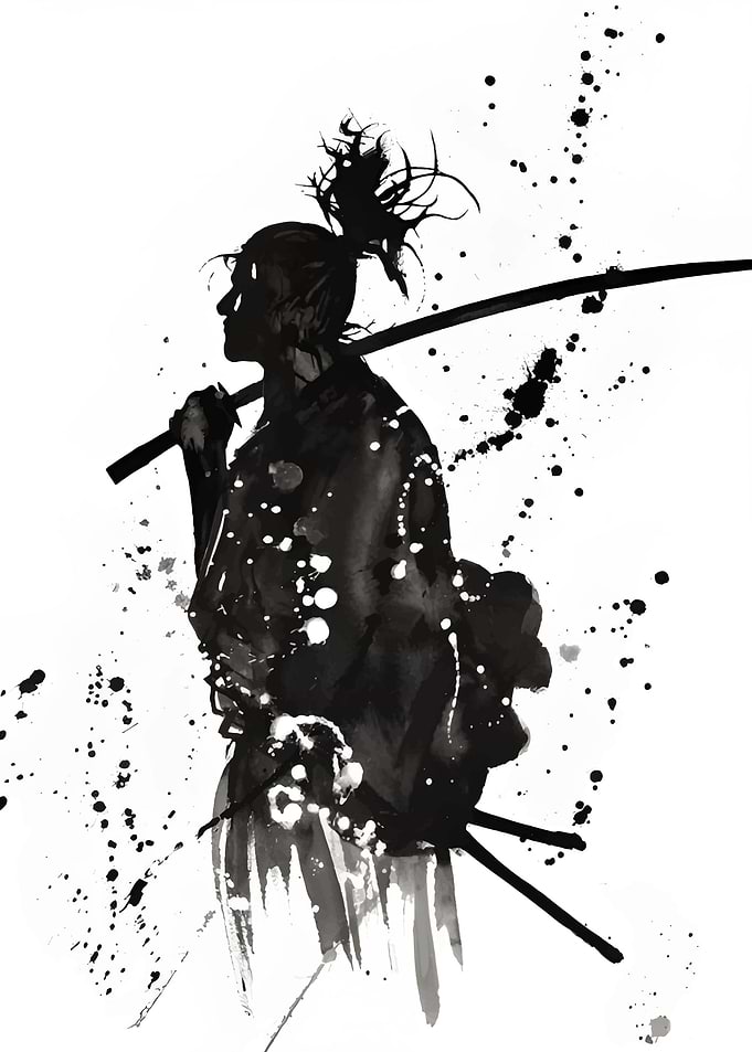 samurai painting