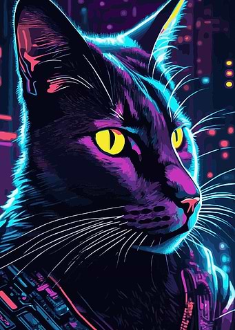 Cat Cyberpunk 3