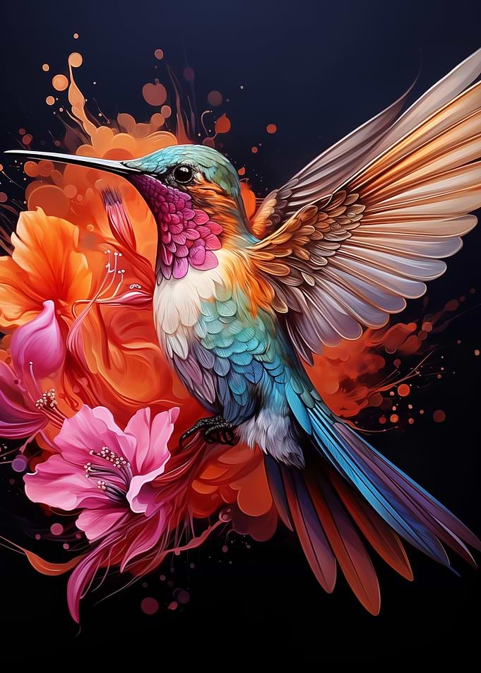 Hummingbird Flower
