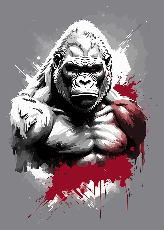 Gorilla Illustration