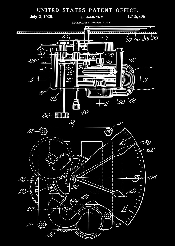 Clock Patent