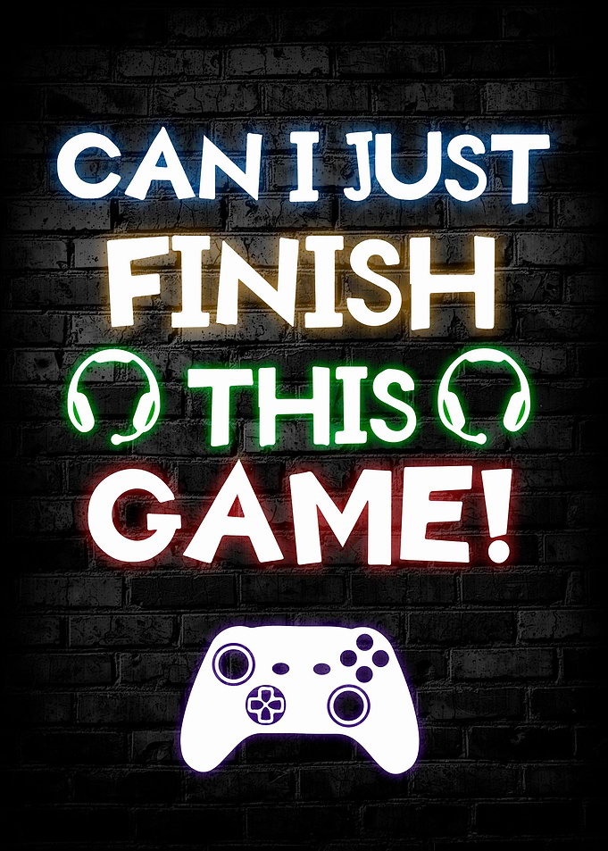 Game Gamer Gaming Neon