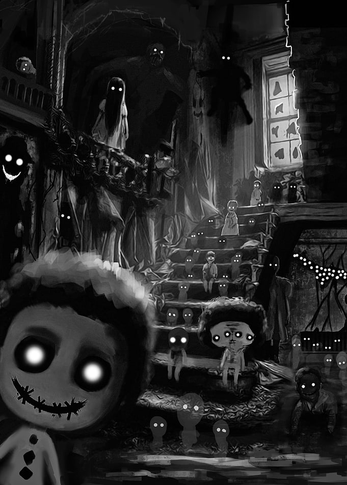 The damned haunted house