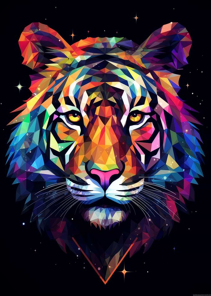 Geometric Tiger